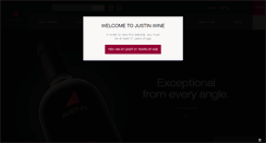 Desktop Screenshot of justinwine.com