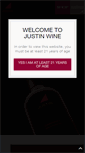 Mobile Screenshot of justinwine.com